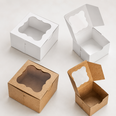 Mini Cake Boxes with Clear Lids Mini Cake Boxes with Clear Lids