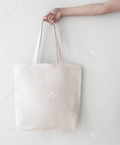 FABRIC TOTE BAG WHITE