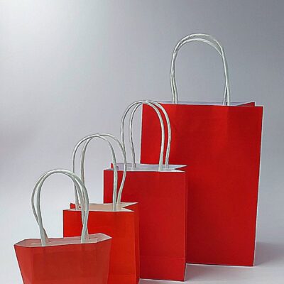 RED PAPER BAGS
