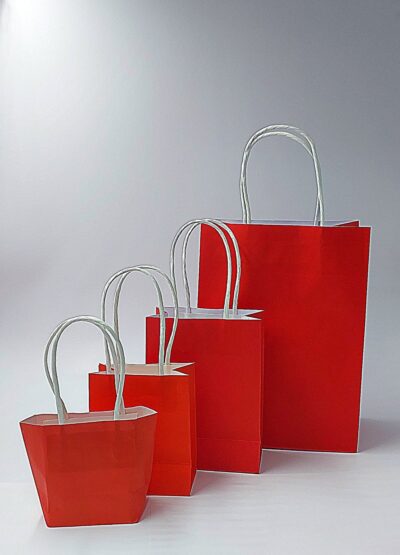 RED PAPER BAGS