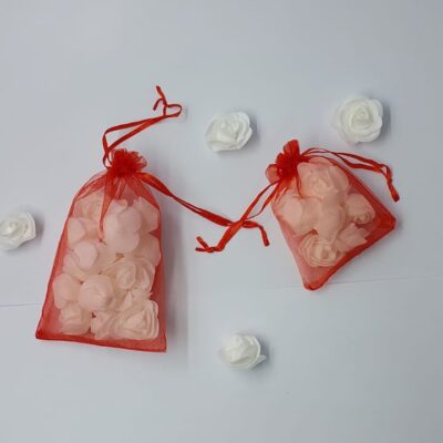 ORGANZA RED BAGS
