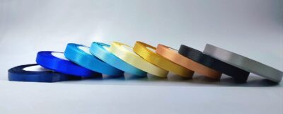 COLORED SATIN RIBBON