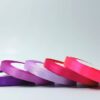 COLORED SATIN RIBBON