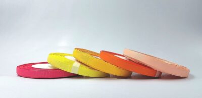 COLORED RIPPED RIBBON