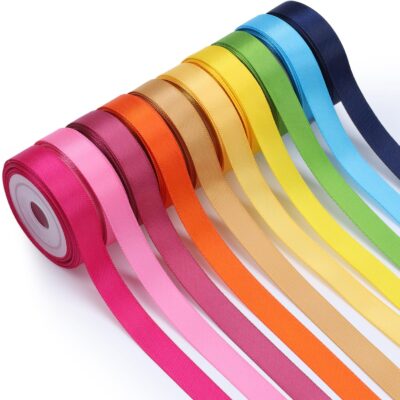 COLORED SATIN RIBBON