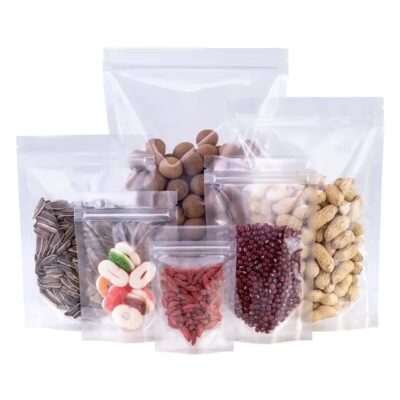 ZIPPER BAGS TRANSPARENT