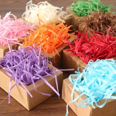 SHREDDED PAPER COLORED SHREDDED PAPER COLORED