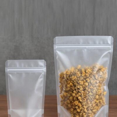 ZIPPER BAGS TRANSPARENT
