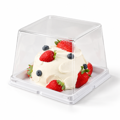 pvc plastic box mini cake 14.5*14.5 PVC Plastic Boc mini cake 14.5*14.5
