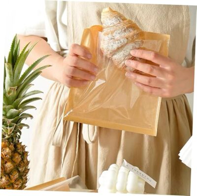 BAKERY BAG KRAFT+ PVC WINDOW