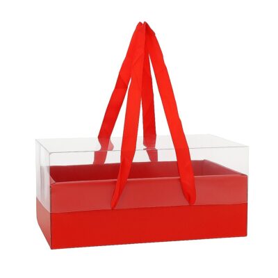CARTON BOX 23*11+7 PVC+RIBBON