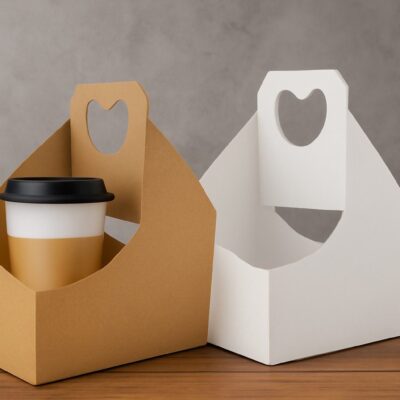 JUICE CUP HOLDER  2PCS- حاملة كوبين عصير