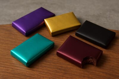 ALUMINIUM FOIL SHEET 50*75 MATTE-ورق شوكولا 50*75م مطفي