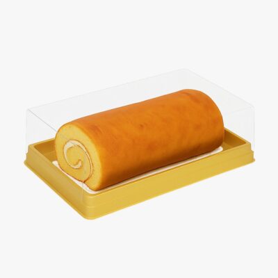 SWISS ROLL RECTANGLE PLASTIC BOX(16.5*9+7.5)