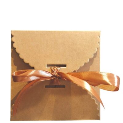 KRAFT BOX + RIBBON