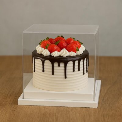 PVC CAKE BOX-علبة كيك شفافة