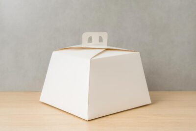 HEXAGONAL CAKE BOX -علبة كيك مسدسة الاضلاع