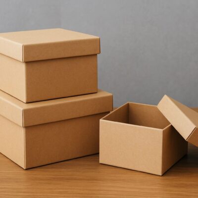 OD BOXES+TOPE-صندوق كرتون مع غطا