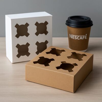 NESCAFFE 4CUPS HOLDER-حاملة اربع اكواب نسكافيه