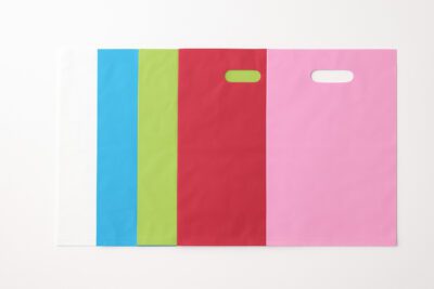 RECYCLE NYLON BAG COLORED-اكياس نايلون معاد تدويرها