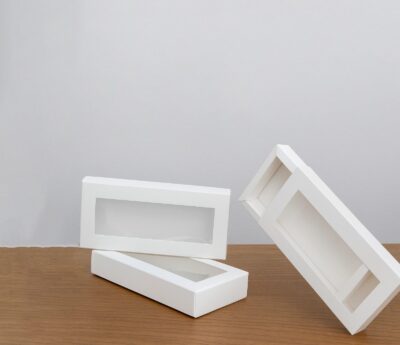 DRAWER CHOCOLATE BOX 23.5*11+4 WHITE