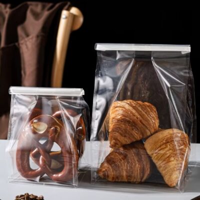 TRANSPARENT BREAD BAG - كيس شفاف للمخبوزات