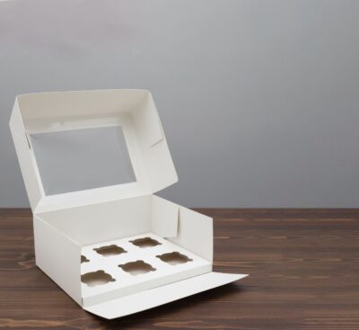 CUP CAKE BOX FOR 6-PCS