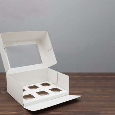 CUP CAKE BOX FOR 6-PCS