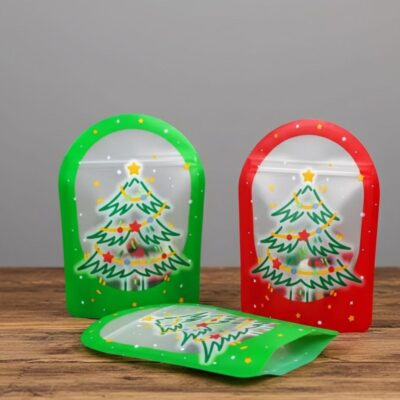 CHRISTMAS ZIPPER BAG '12*16.5+6'