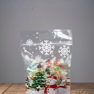 CHRISTMAS ZIPPER BAG 15*17*7