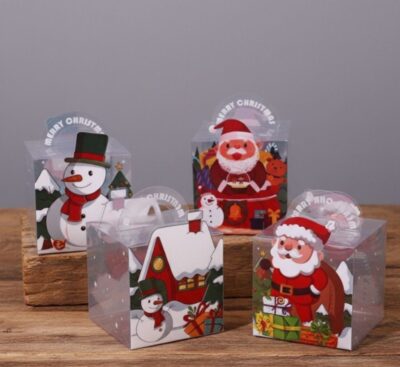 CHRISTMAS PVC BOX 9*9*9