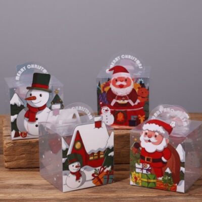 CHRISTMAS PVC BOX 9*9*9