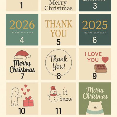 STICKERS FOR PACKING ORDERS