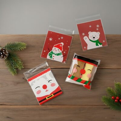 CHRISTMAS CELLOPHANE 10*10-1