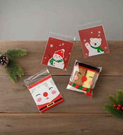 CHRISTMAS CELLOPHANE 10*10-1