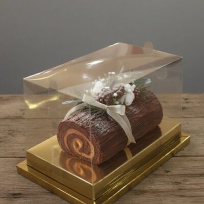Bûche de Noël PVC BOX