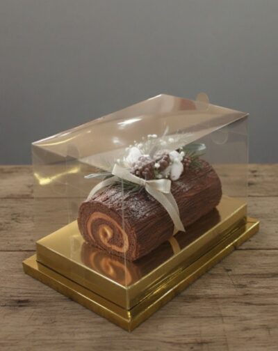 Bûche de Noël PVC BOX