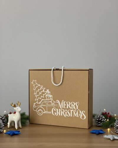 CHRISTMAS CARTON BOX PRINTED - CAR