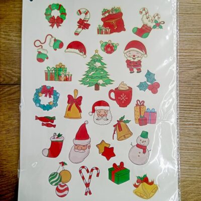 STICKERS A4 MULTIPLE SHAPES