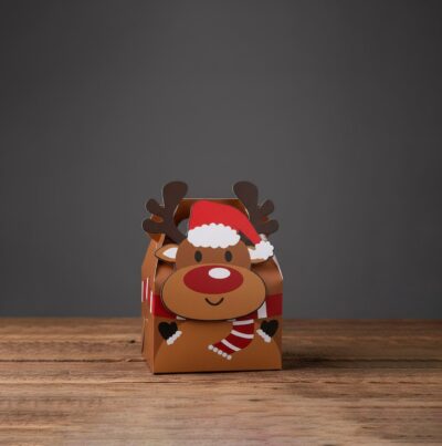 CHRISTMAS BOX 11.5*12+9 DEER