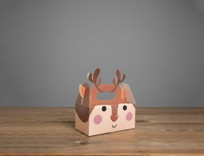 CHRISTMAS BOX 18.5*119+10 DEER FACE