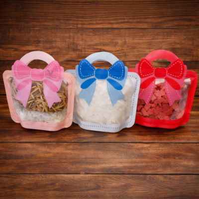 ZIPPER BAG 19*20 PAPILLON