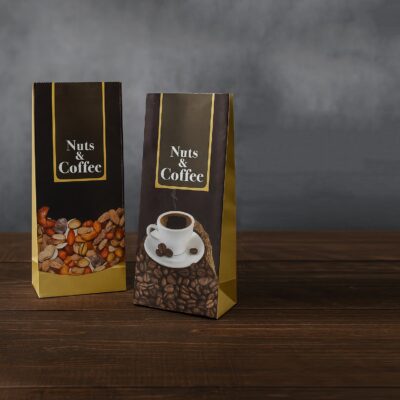 PAPER COFFE&NUTS BAG-اكياس ورق للقهوة و المكسرات