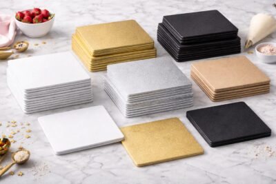 CAKE BOARDS SQUARE-قواعد مربعة لقوالب الحلوى