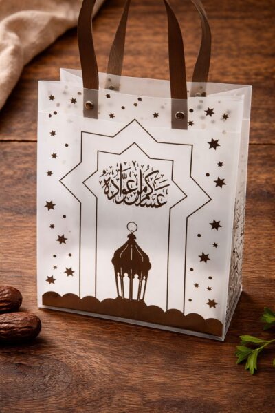 EID TRANSPARENT HAND BAG 20*25+10