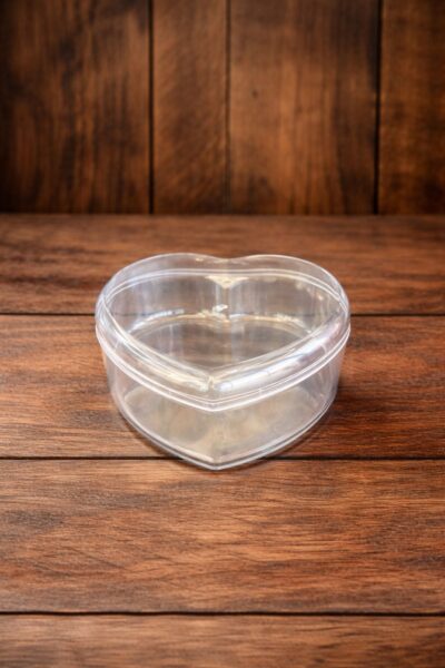 LARGE PLEXI CUP HEART SHAPE14.5*13*5.5
