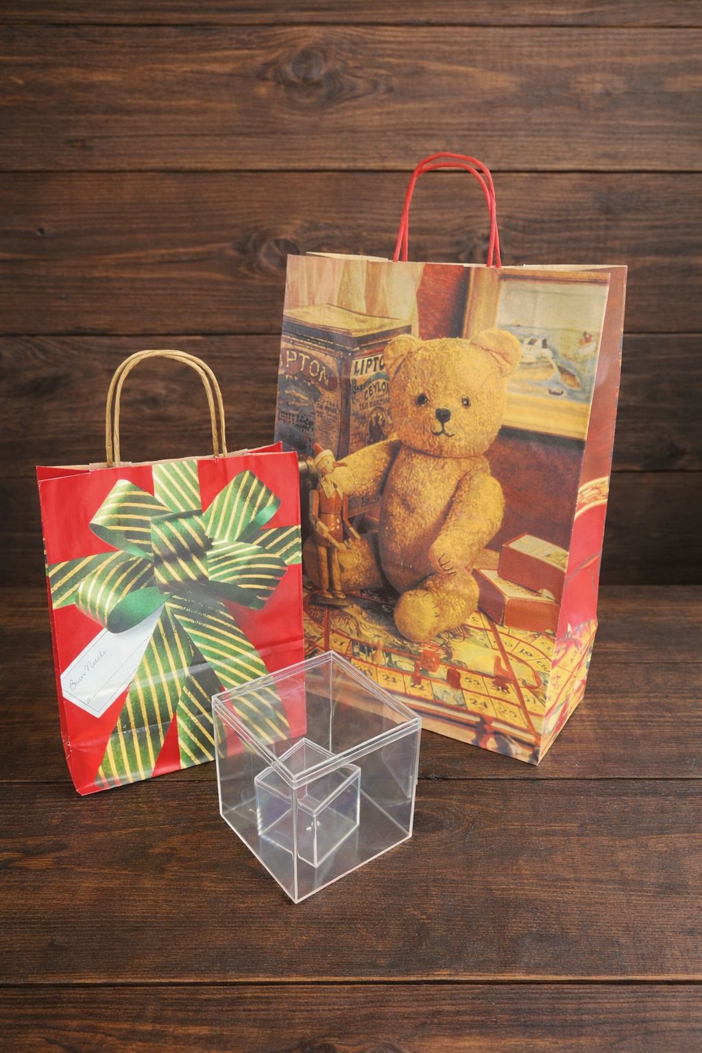 WhatsApp Image 2026-01-28 at 12.11.36 PM(1) PAPER BAG BEAR 32*46*10-كيس ورق دبدوب