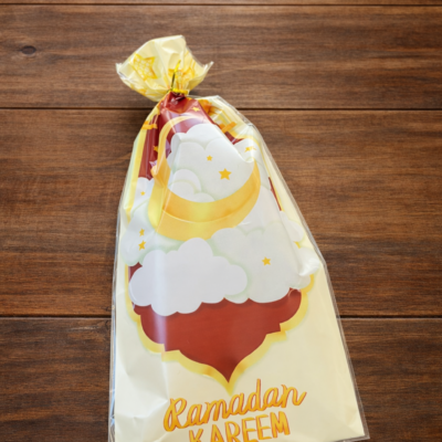 CELLOPHANE BAG 12.5*27 +TIE RAMDAN