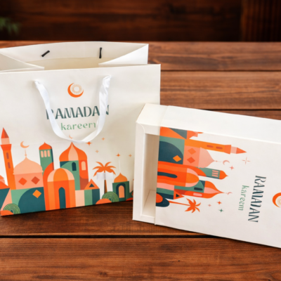 CARTON BAG TRAY 25*29*26 PRINTED RAMADAN