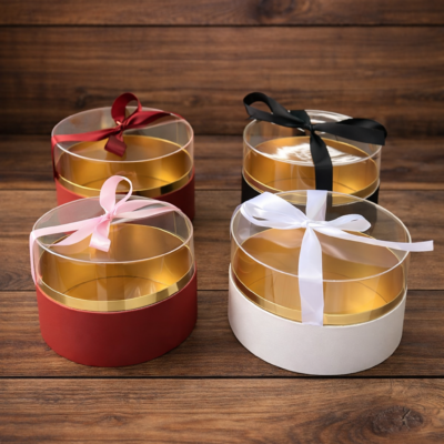 LUXURY GIFT BOX 21*21+14 + RIBBON